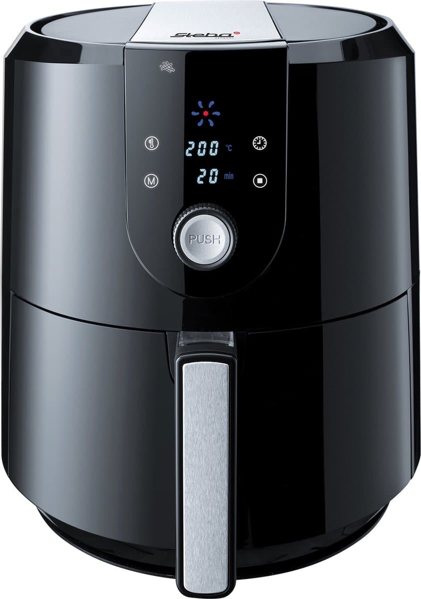 Steba HF5000 - Airfryer - Heteluchtfriteuse - 5.2 Liter - XL - 7 automatische programma's