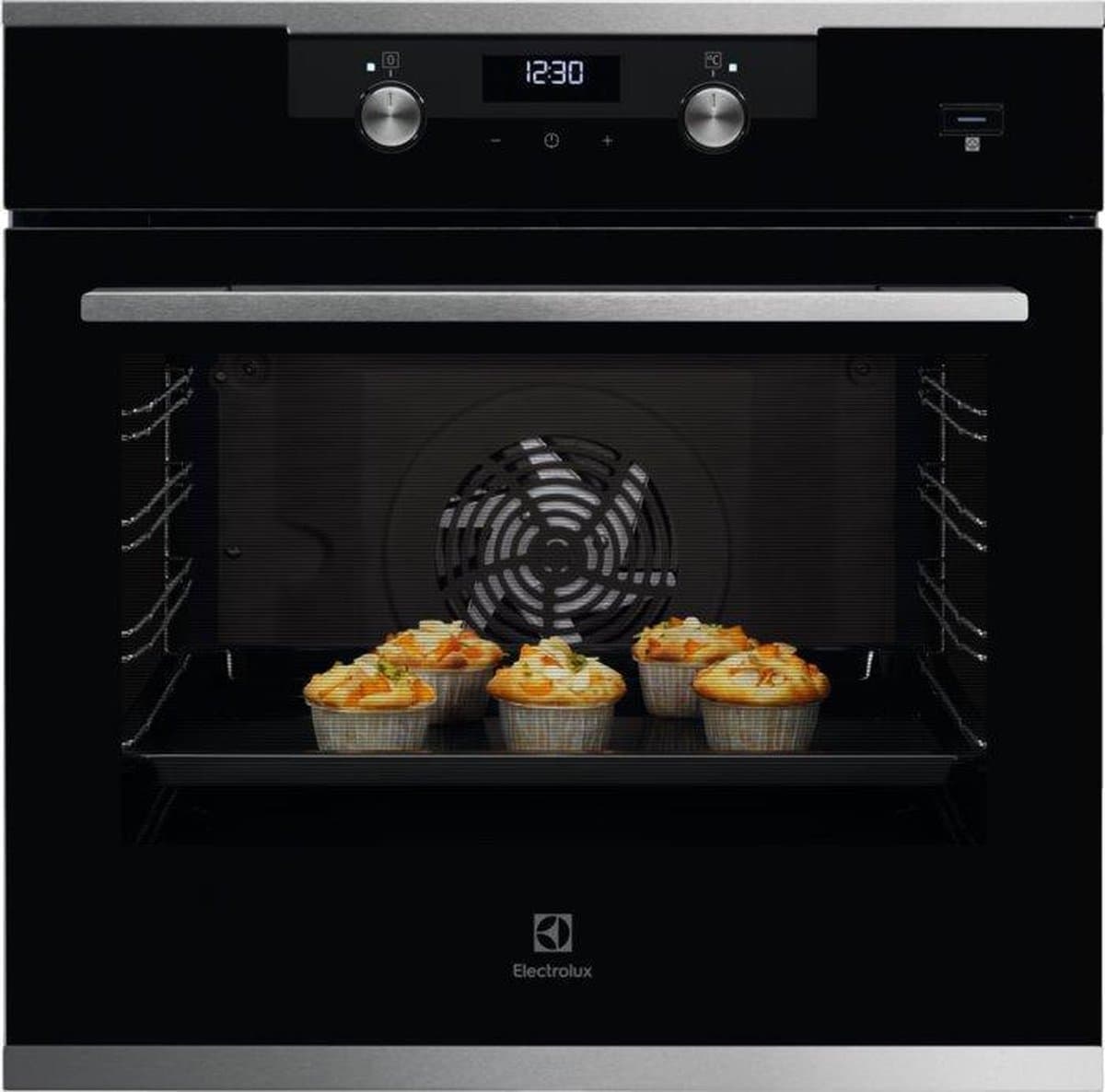 Electrolux KODEC70X oven 72 l 2990 W A Zwart, Roestvrijstaal