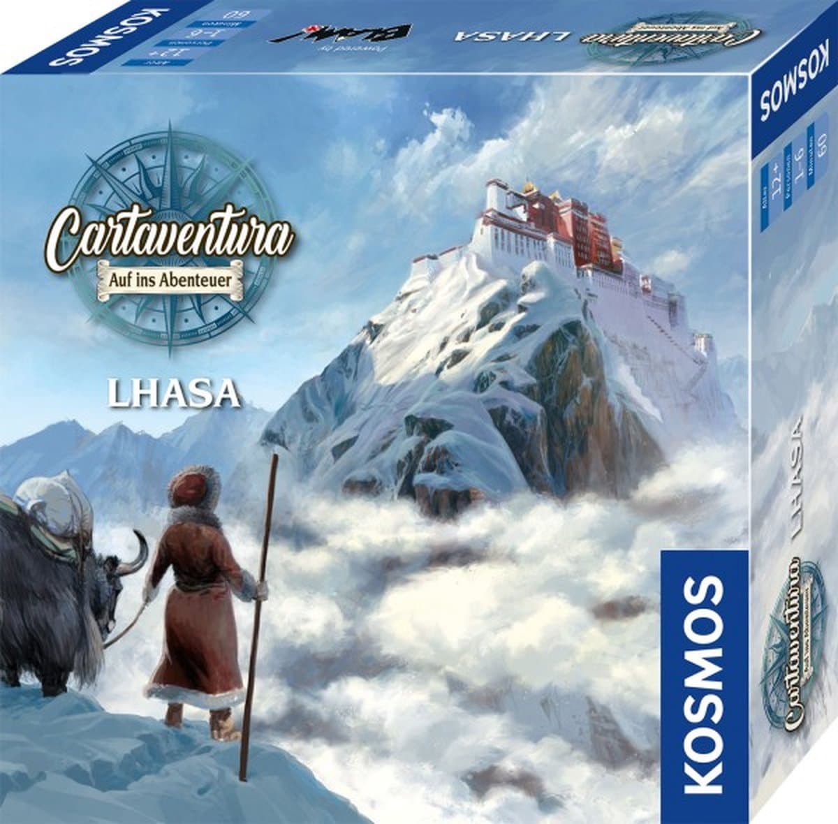 Kosmos Cartaventura Lhasa 60 min Kaartspel Reizen/avontuur