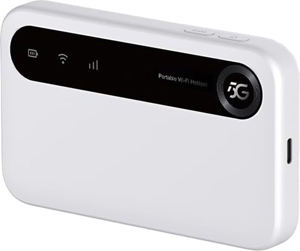 ZTE U50 Portable 5G Mifi router met Wi-Fi 6