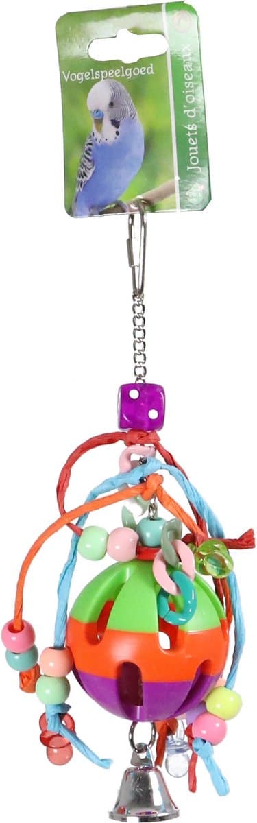 De Boon Bal + Bel + Raffia + Kralen 23CM