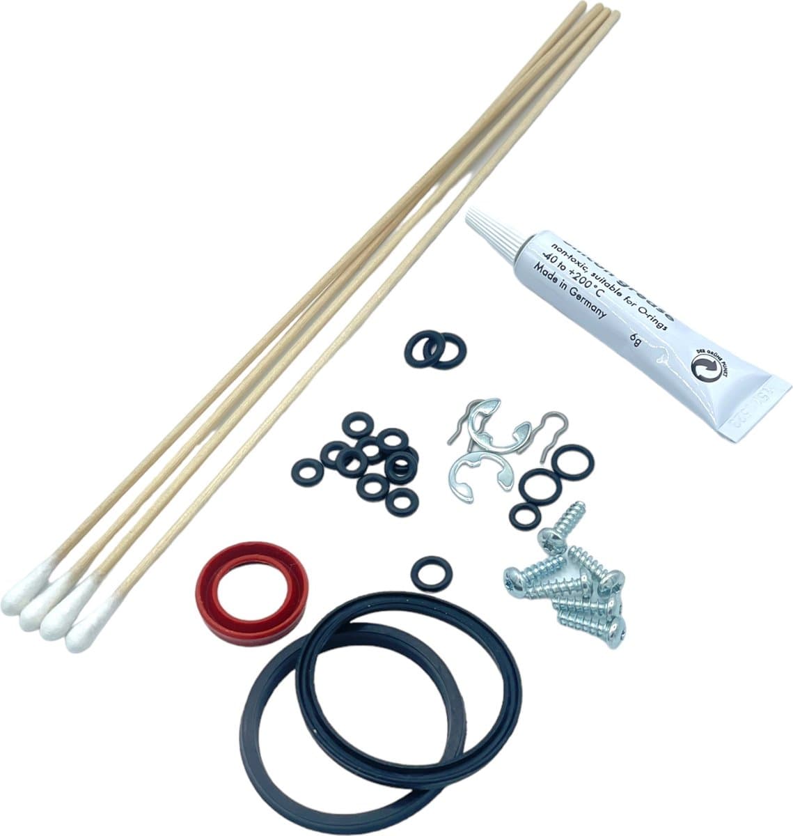 Fixem® - Reparatieset - Revisie set geschikt voor Jura van verschillende modellen - inclusief siliconenvet - 34 delig
