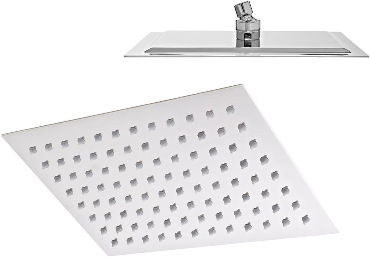 Sanifun Nadal Hoofddouche 350x350 mm – Chroom – Vierkante Regendouche – Messing – Antikalk – 1/2” aansluiting