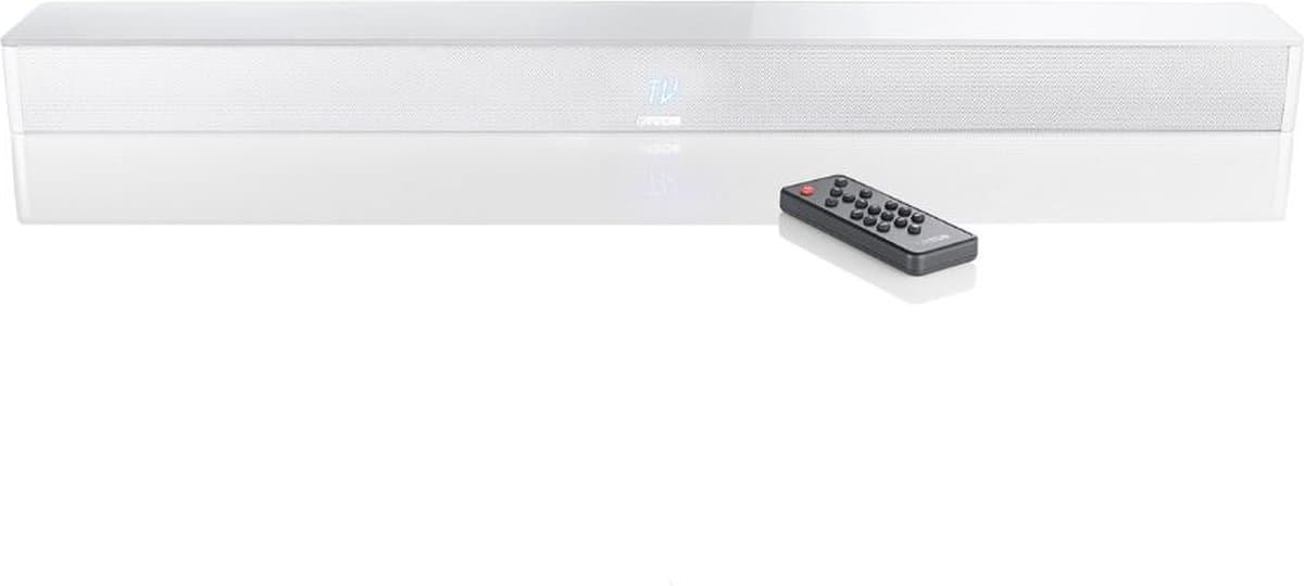 Canton Smart Soundbar 9 - Soundbar met ingebouwde Subwoofer - Multiroomtechnologie - Bluetooth - Wit