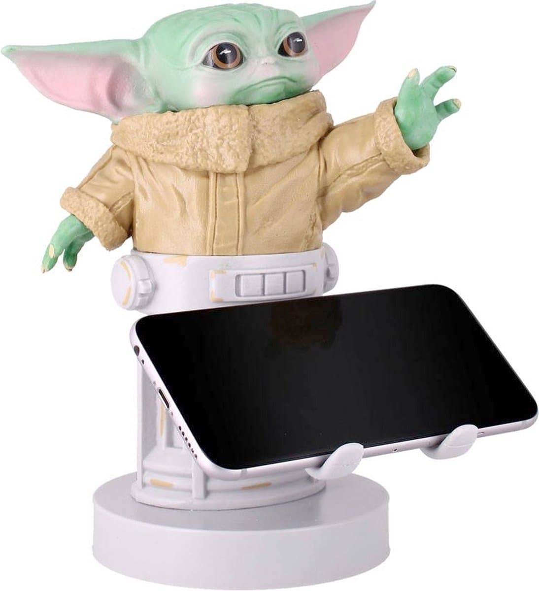 Cable Guy - The Child of Mandalorian telefoonhouder - game controller stand met usb oplaadkabel 8 inch