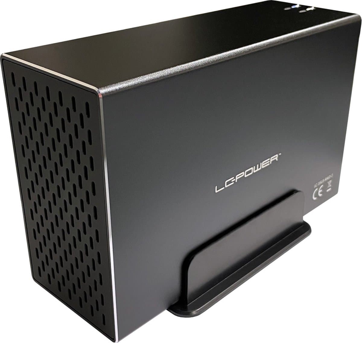 LC-POWER® LC-35U3-RAID-2 Externe Behuizing 3.5 inch - Geschikt voor 2x SATA HDDs - Zwart
