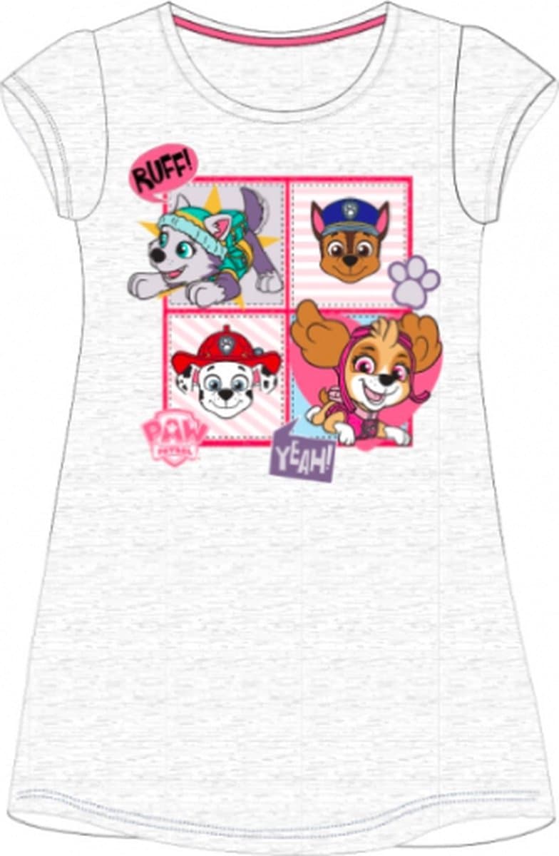 Paw Patrol nachthemd / slaapkleed - grijs - Maat 98 / 3 jaar
