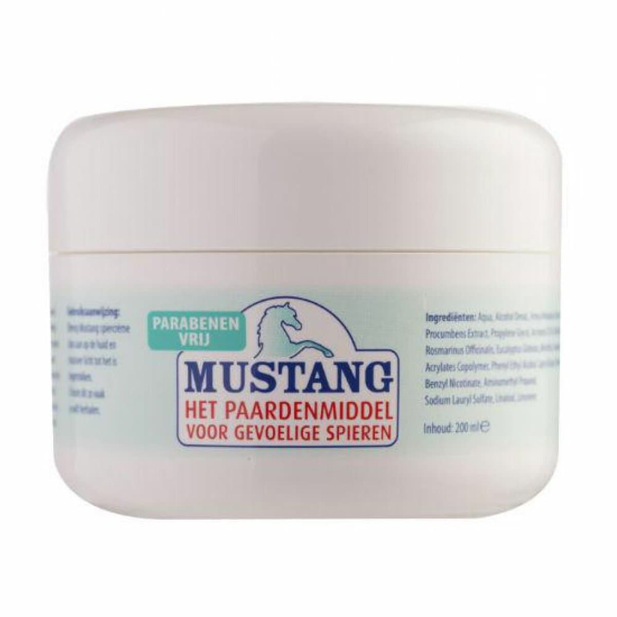 Jacob Hooy Mustang Spiercrème Bodycrème - 200 ml