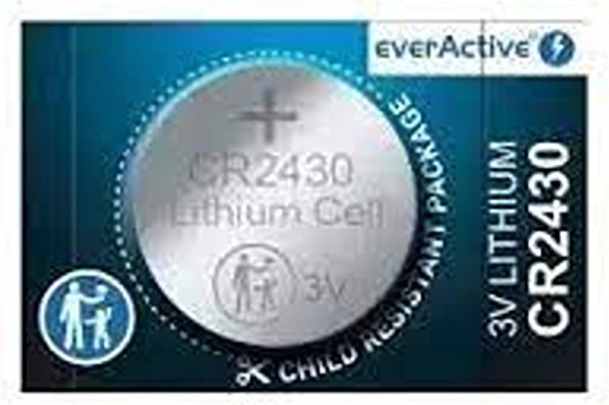 1x everActive CR2430 mini lithium batterij