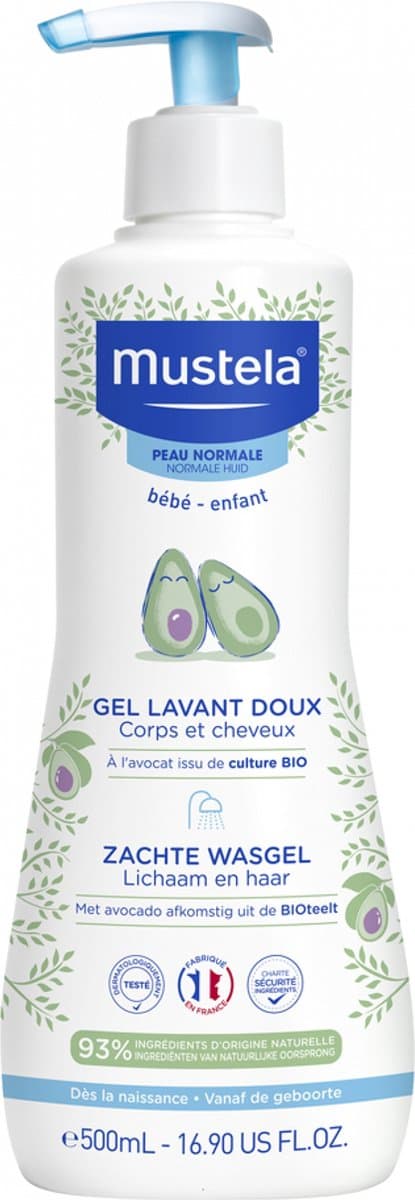 Kinder Gel en Shampoo Mustela (500 ml)