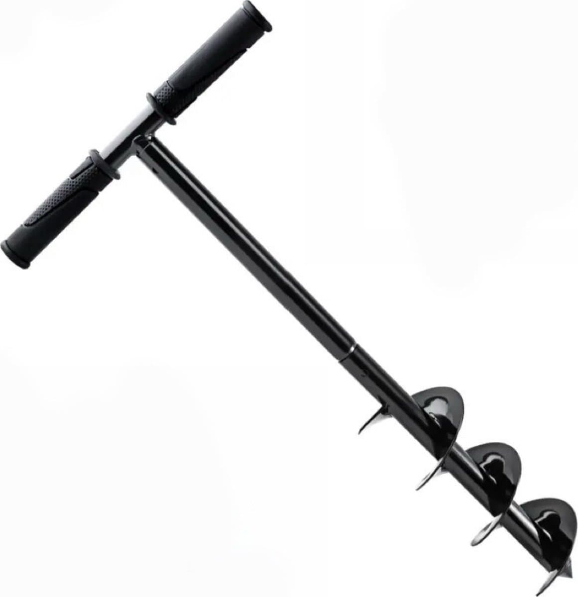 Grondboor - Tuinboor - Palenboor - Boor - Tuin - ø 10 cm - Lengte 60 cm - Handmatig