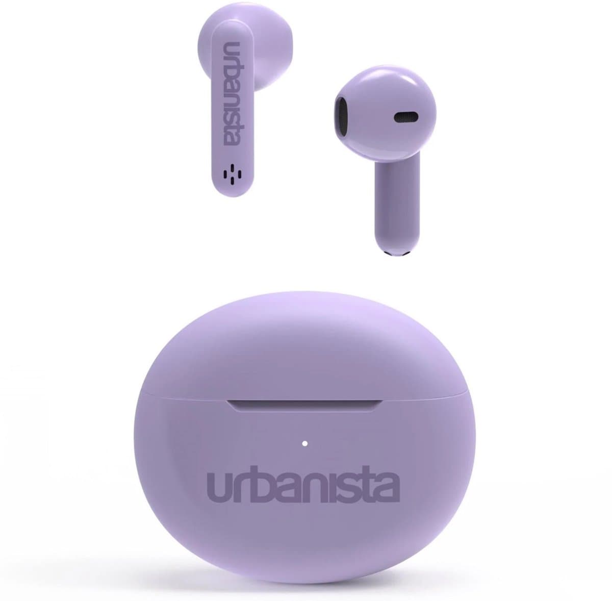 Urbanista Austin TWS Earbuds – 13mm Drivers met Helder Geluid – Tot 20u Speeltijd met Oplaadcase – Bluetooth 5.3 & IPX4 – Lavender Purple