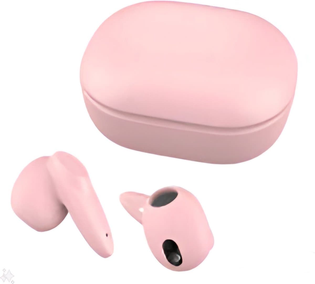 Razzaro draadloze Oordopjes - Bluetooth oordopjes - Earpods - Oortjes draadloos - Bluetooth 5.2 - Geschikt voor Smartphone & Laptop - Roze - G40