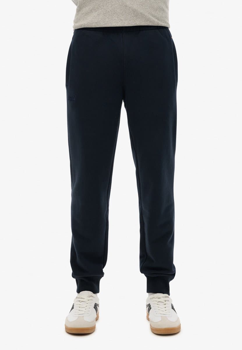 Superdry - Essential joggingbroek met logo en licht geborstelde voering - Heren - Broeken