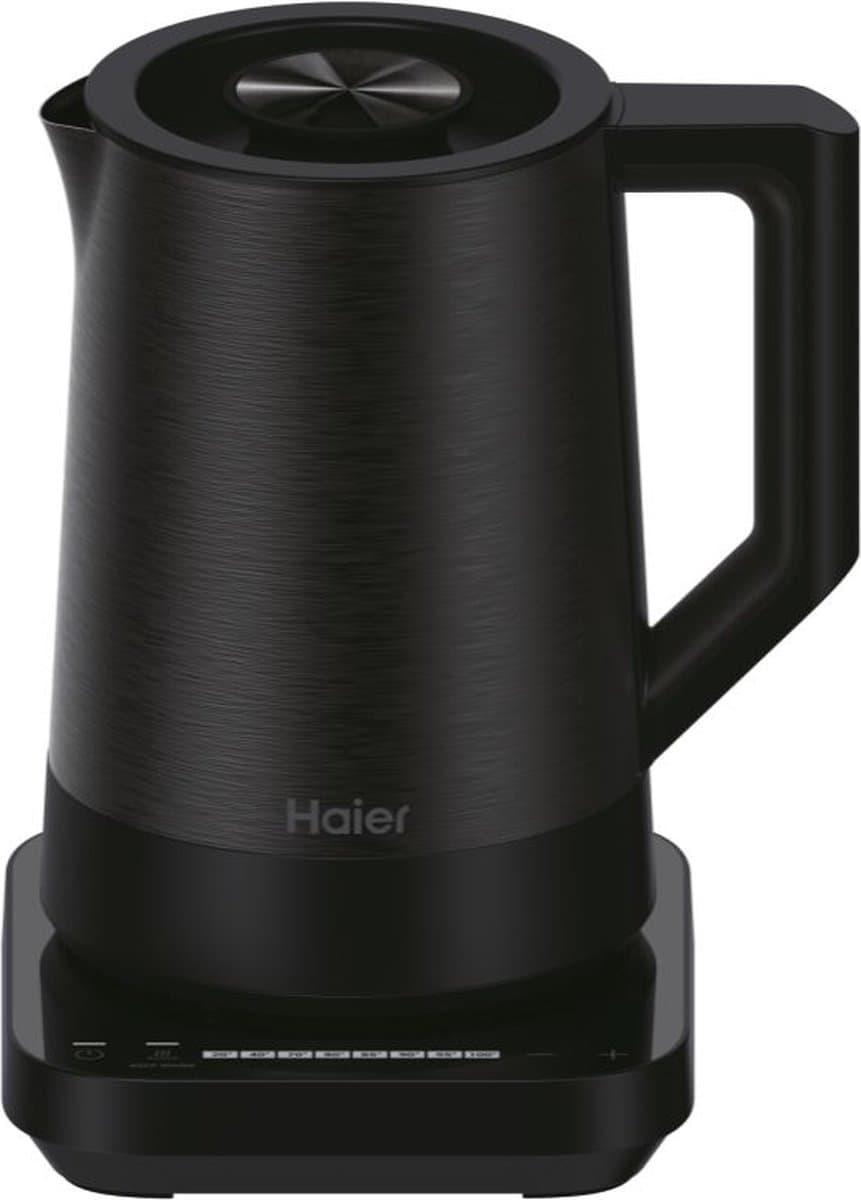 Haier I-Master HKE5A - Waterkoker - Obsidiaanzwart 1.7L 7 Temperatuurstanden