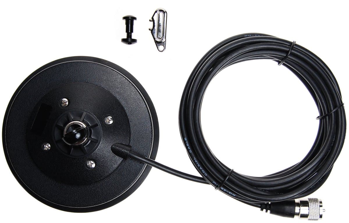 K-PO® MAG 125 DV - Safety lock - CB radio - 27 MC magneet antenne voet DV