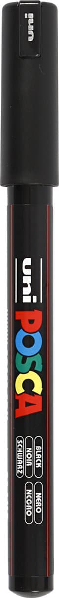 Uni Posca Uni Posca Verfmarker 1MR Zwart