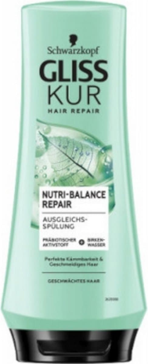 Gliss-Kur Conditioner - Nutri-Balance Repair 200 ml