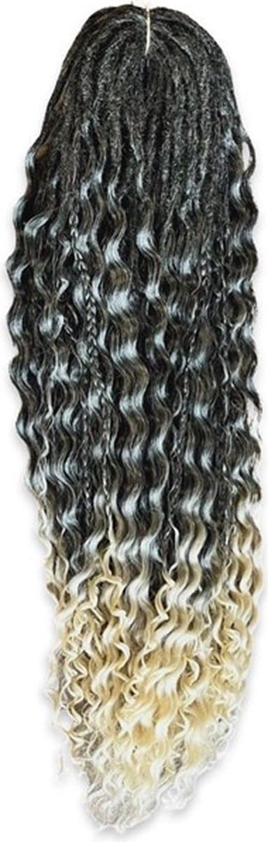 DE Dreadlocks grey set 40 stuks - Dreadlocks - Double ended dreads - Haarverlenging - Viking dreads - Dreadlock verlenging - Dreadlock extensions - Dreadlocks producten - Dreadlocks Hair