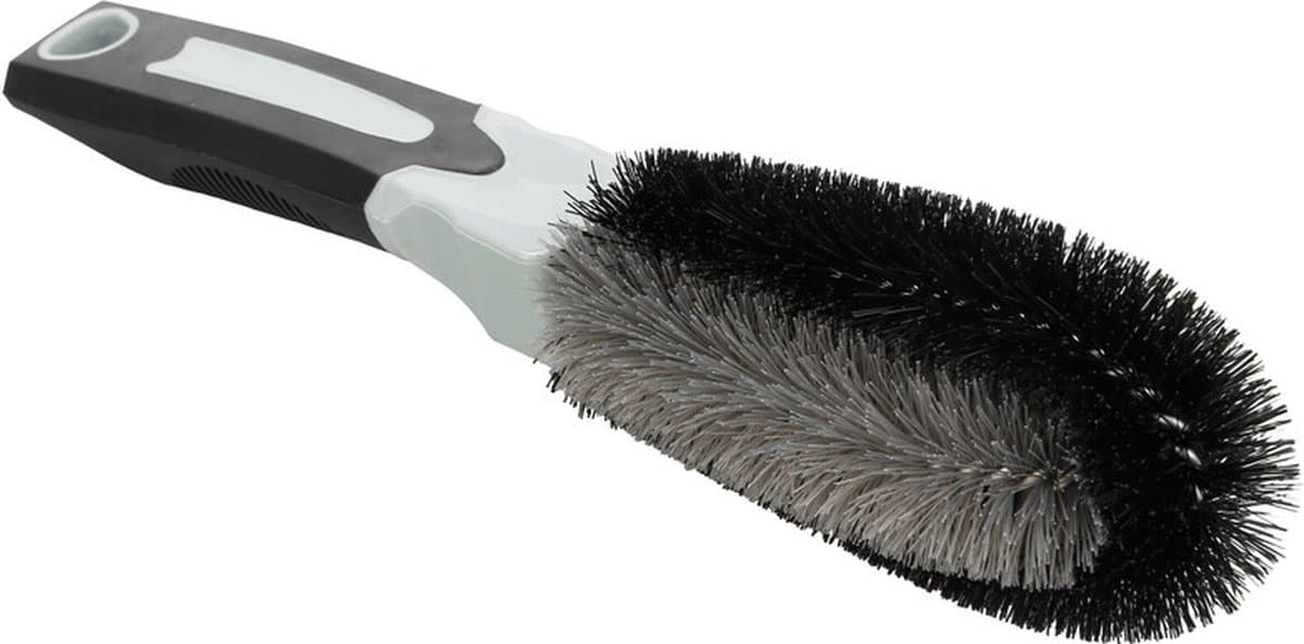 Lampa Twin Coil Brush – 29 cm – Velgenborstel voor Grondige Reiniging - Geschikt Voor Auto’s - Motorfietsen - Fietsen - Vrachtwagens - Bussen - Caravans - Campers