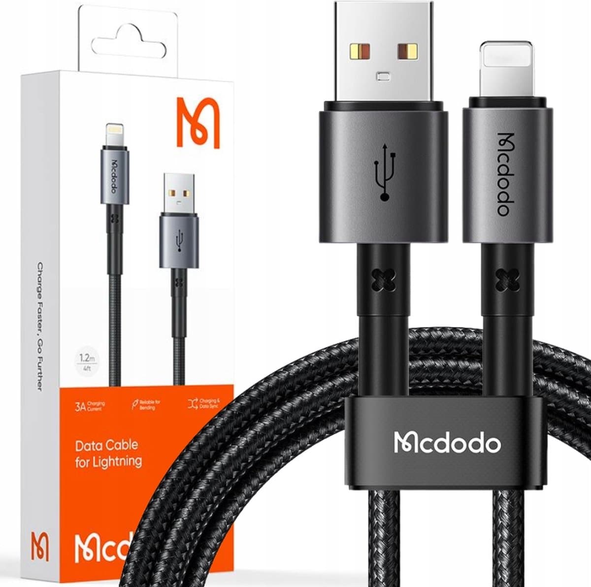 Mcdodo® Usb naar iPhone - Kabel - 36W - Voor Lightning - 2 meter