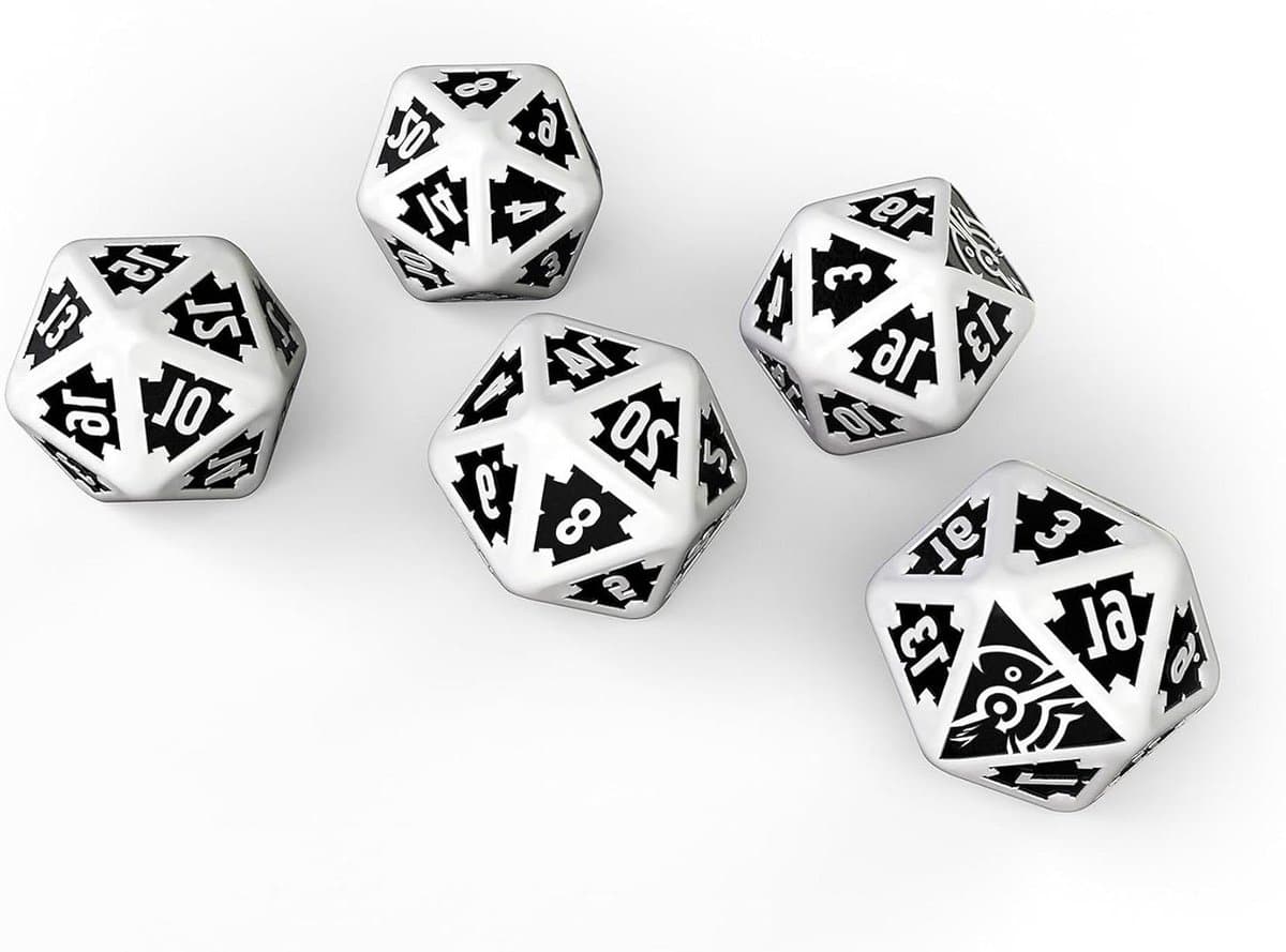 RPG Dobbelstenen Set - Dobbelstenen Rollenspel - Tabletop Spel Speel - Thema Intrige - 1 Set - Meerdere Kleuren