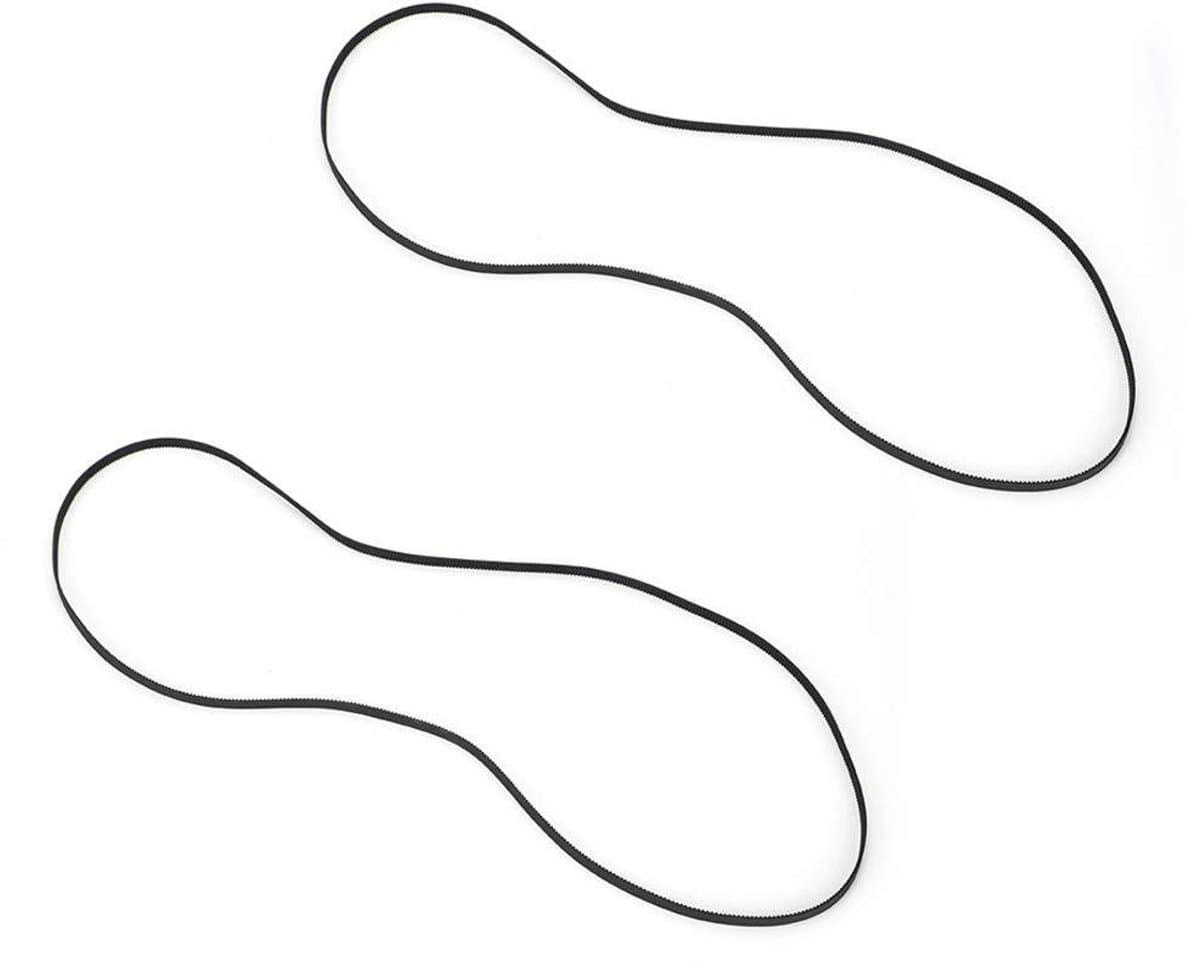2 stuks tandriem 3D-printeraccessoires GT2-6-1220MM rubber gesloten tandriemring gesloten tandriem rubberen transmissieriem 3D-printeronderdeel