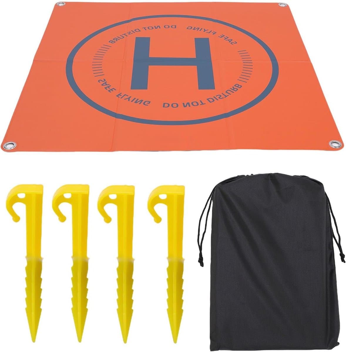 Vouwbare Dubbelzijdige Drone Landing Pad van 25.6" voor Quadcopter, Helipad voor Avata, Mini 3 Pro en Air2s