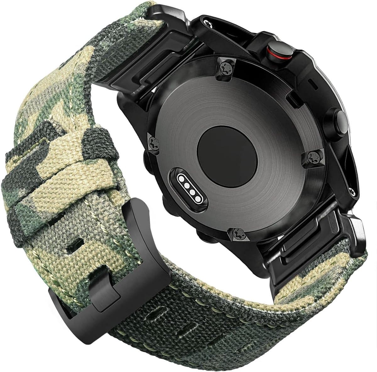 Compatibele 26MM Sportarmband voor Garmin fēnix, Forerunner, Approach en Instinct - Duurzaam en Aanpasbaar