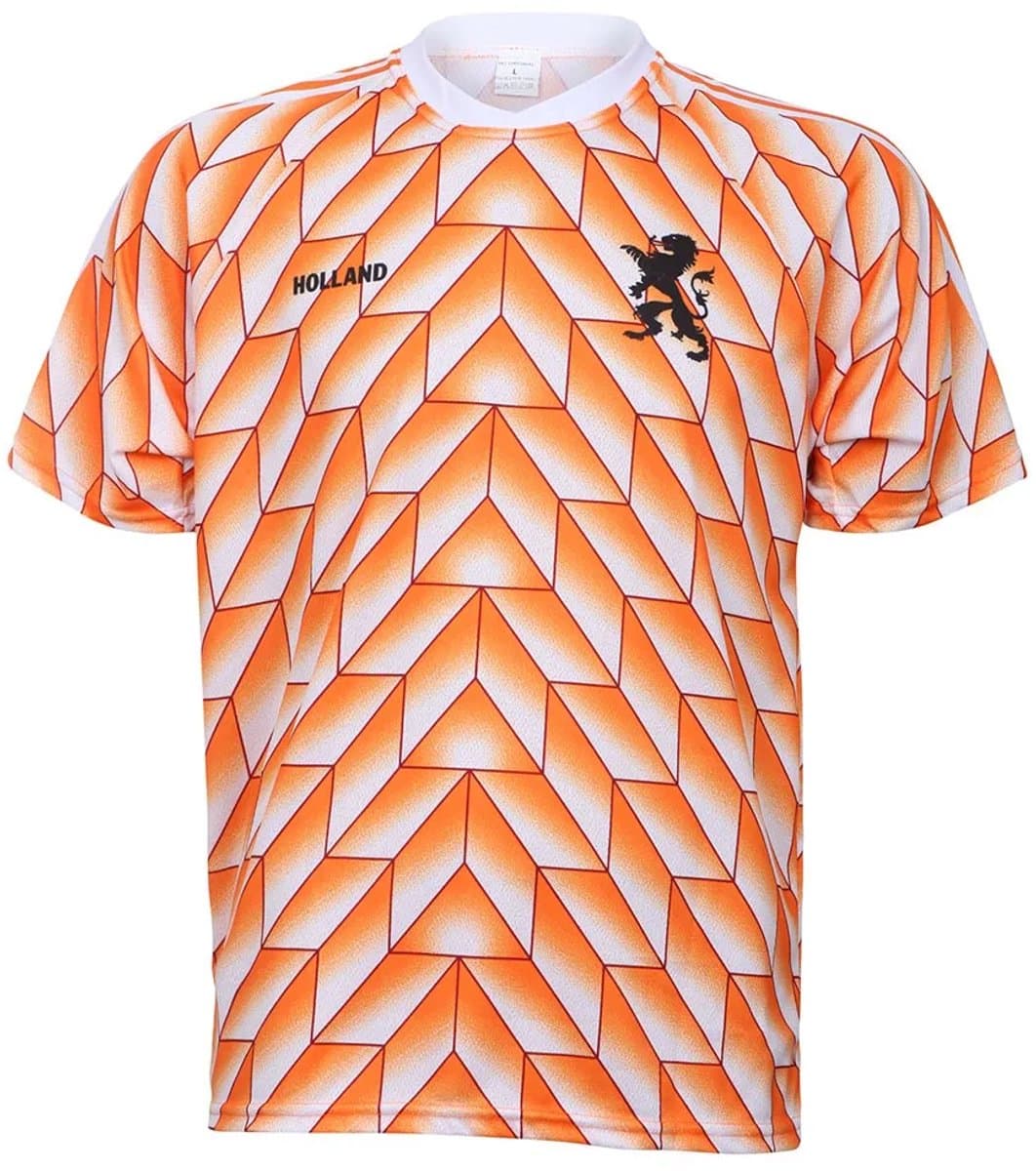 EK 88 Voetbalshirt - Nederlands Elftal - Oranje Shirt - Voetbalshirts Kinderen - Heren en Dames-S