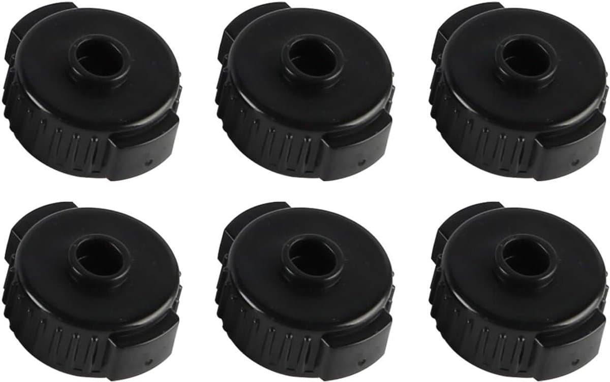 Snelspanmoer Drumstel - Bekkenmoer Kit - Drummen Optreden - Veersysteem Snelle Montage - 6 stuks - Zwart