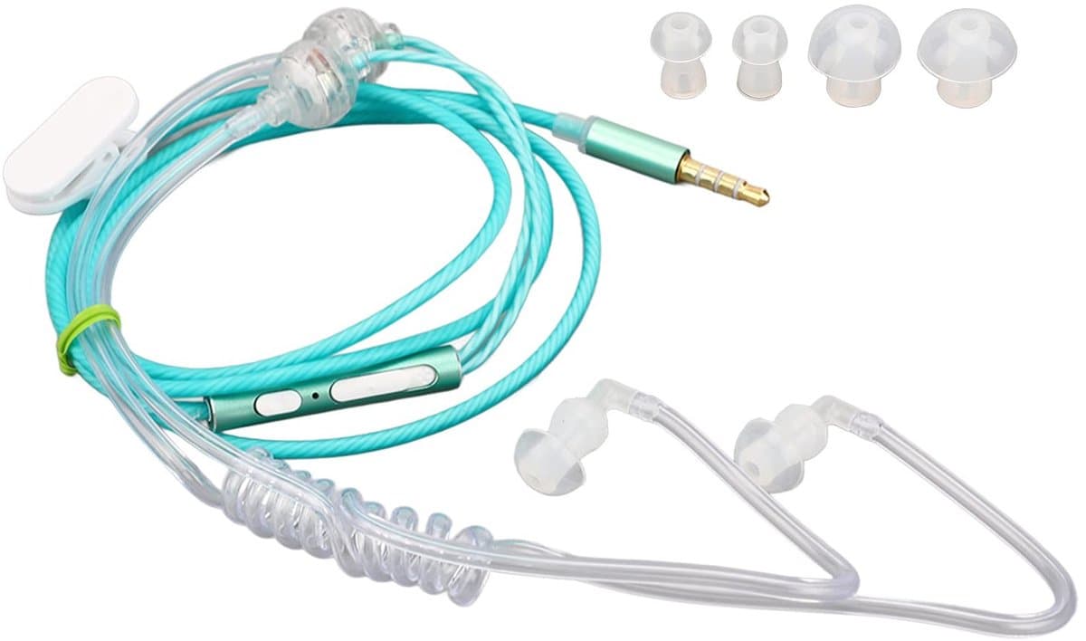 Allecto - In-ear Binaurale Hoofdtelefoon - Anti-straling Geluidsisolatie - Groente - Ruisonderdrukking Oordopjes - Geschikt voor Laptop en Tablet -...
