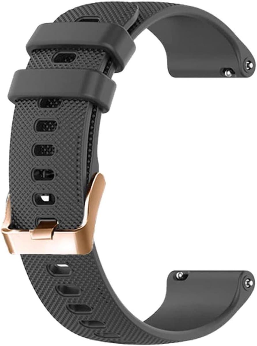 Polsband Sport Band - Horlogeband Siliconen - Polar Horloge - Milieuvriendelijk en Gezond - 20mm - Agaat