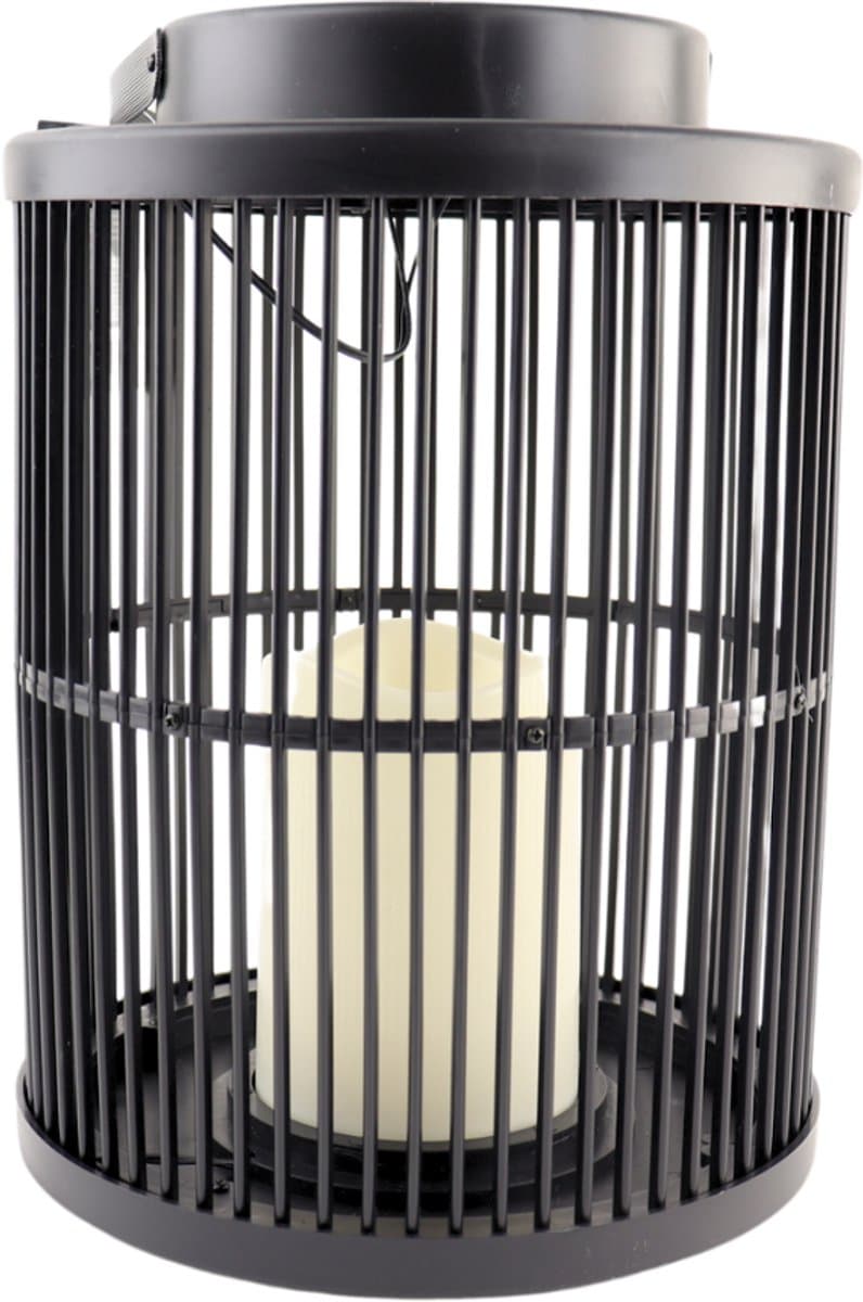 HIXA Solar tafellamp buiten - Lantaarn - LED - Tuinverlichting - Tafellamp - Buiten - Lamp - Zonne-energie