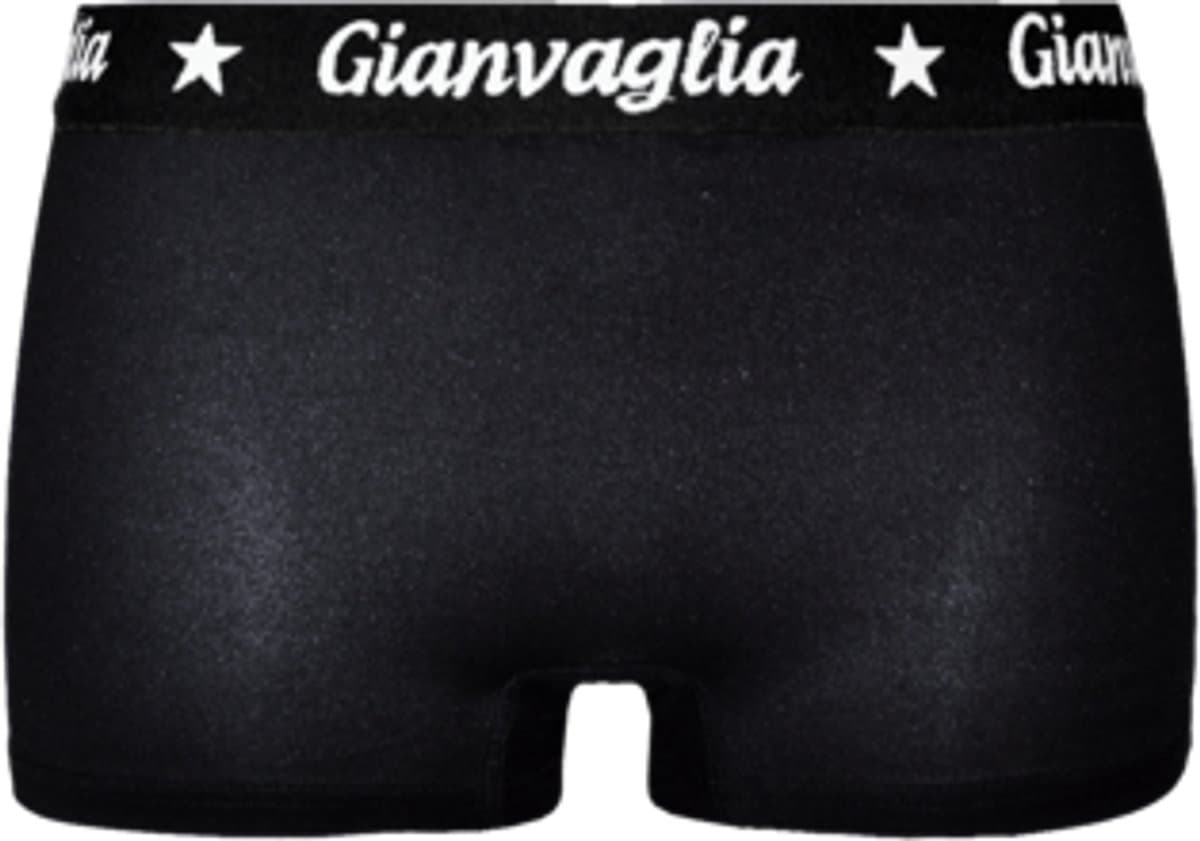 Gianvaglia 8037 Dames Boxershorts – Set van 3 - Korte Pijp - Zwart - XL