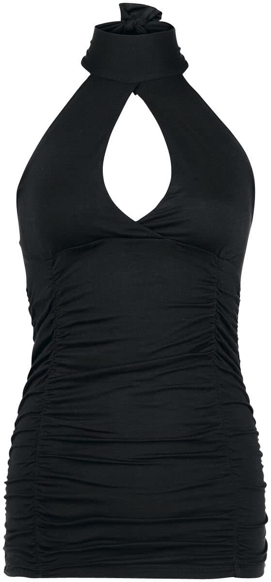 Forplay Turn Up Dames Halternecks - zwart - S