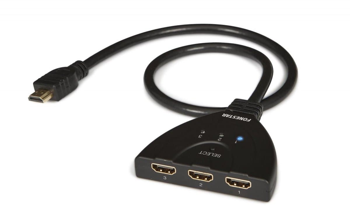 Fonestar FO-513 HDMI kabel HDMI Type A (Standaard) Zwart