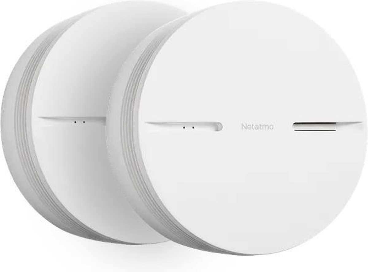 Netatmo Slimme Rookmelder - Duo Pack