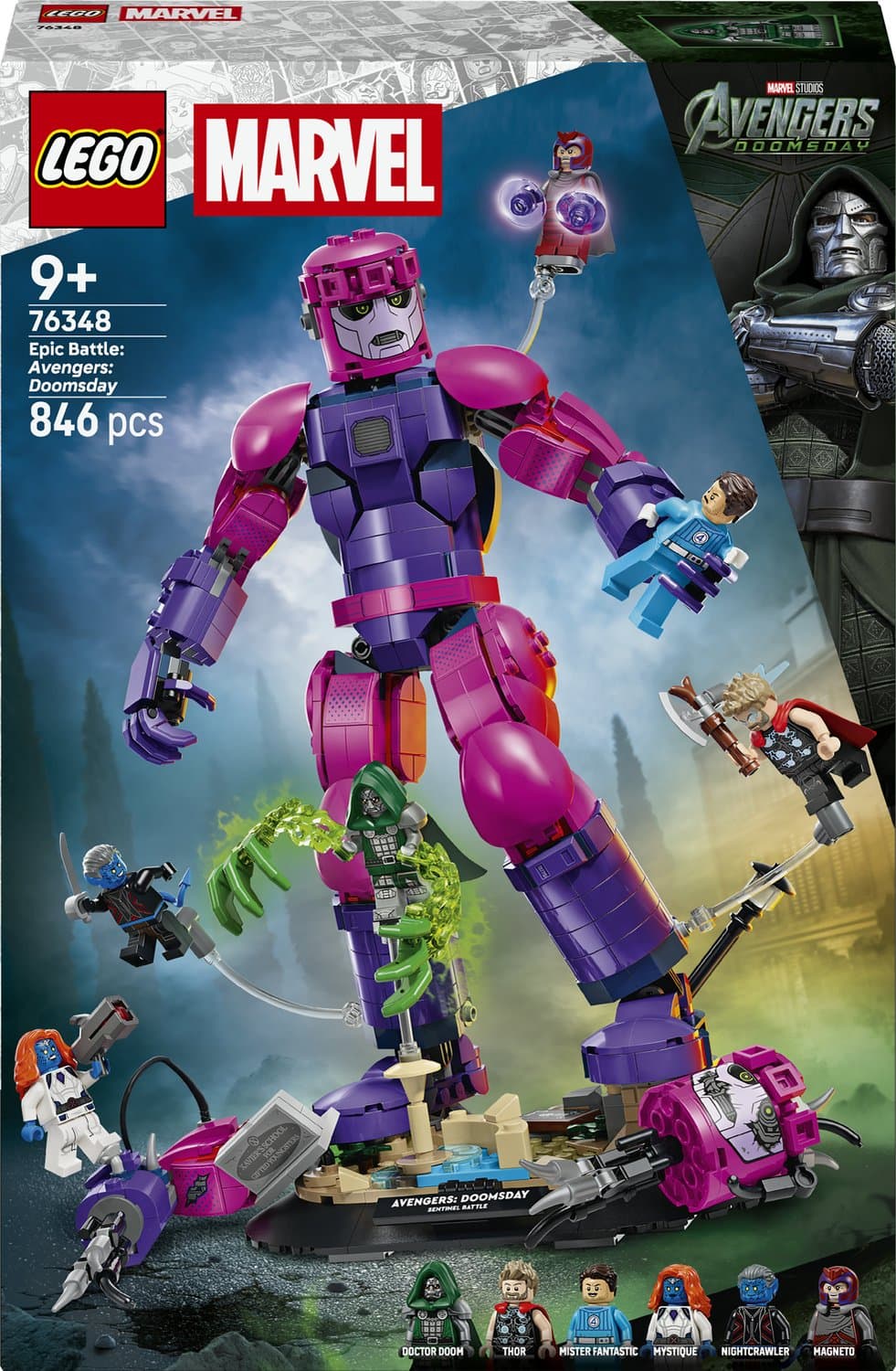 LEGO Marvel Ultieme strijd: Avengers: Doomsday 76348
