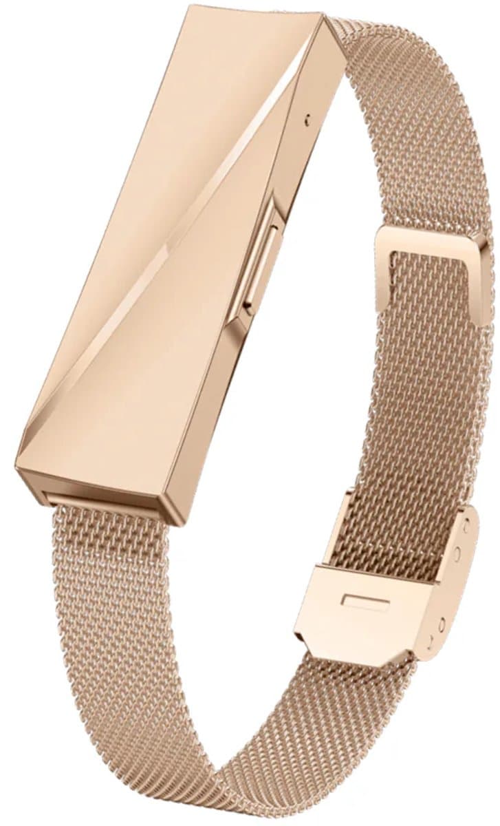NOLATR Smart Armband Eluna – Zonder Abonnement – Activity Tracker – Eigen Software – 15-25 Dagen Batterij – Rose Gold