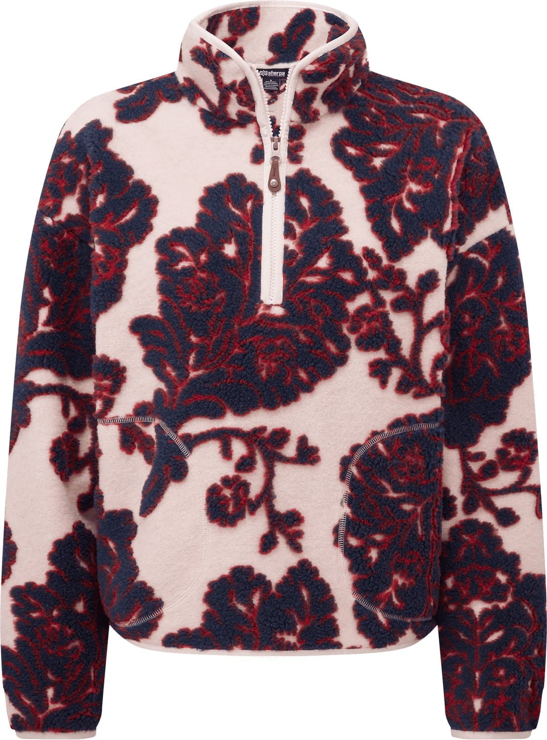 Sherpa Adventure Gear Tara Kwart Rits Fleece - Ecru