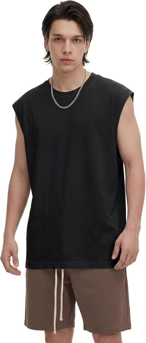 Tanktops Mouwloos T-shirt Vests Heren