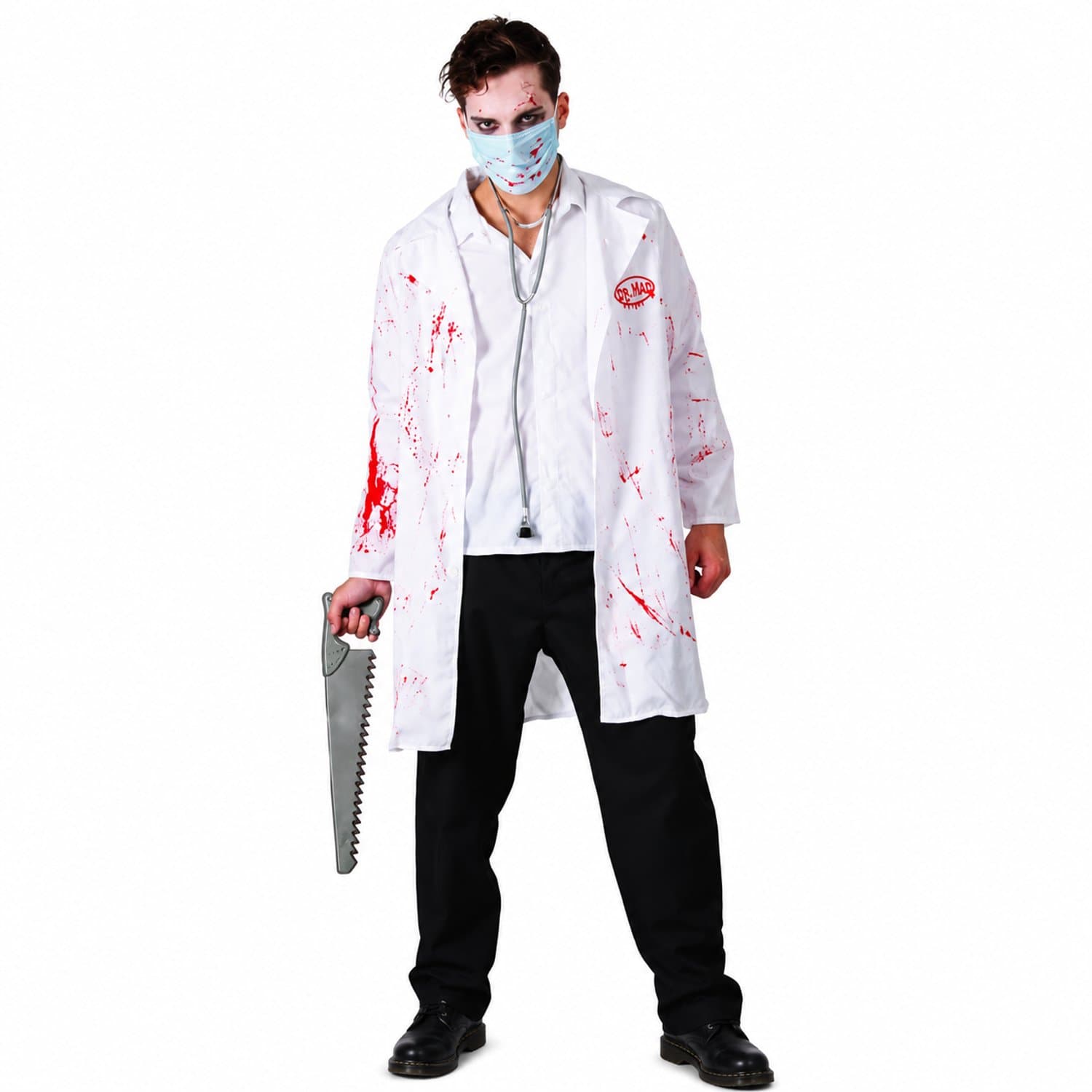Halloween Gestoorde Arts - Jas - Dokter - Unisex