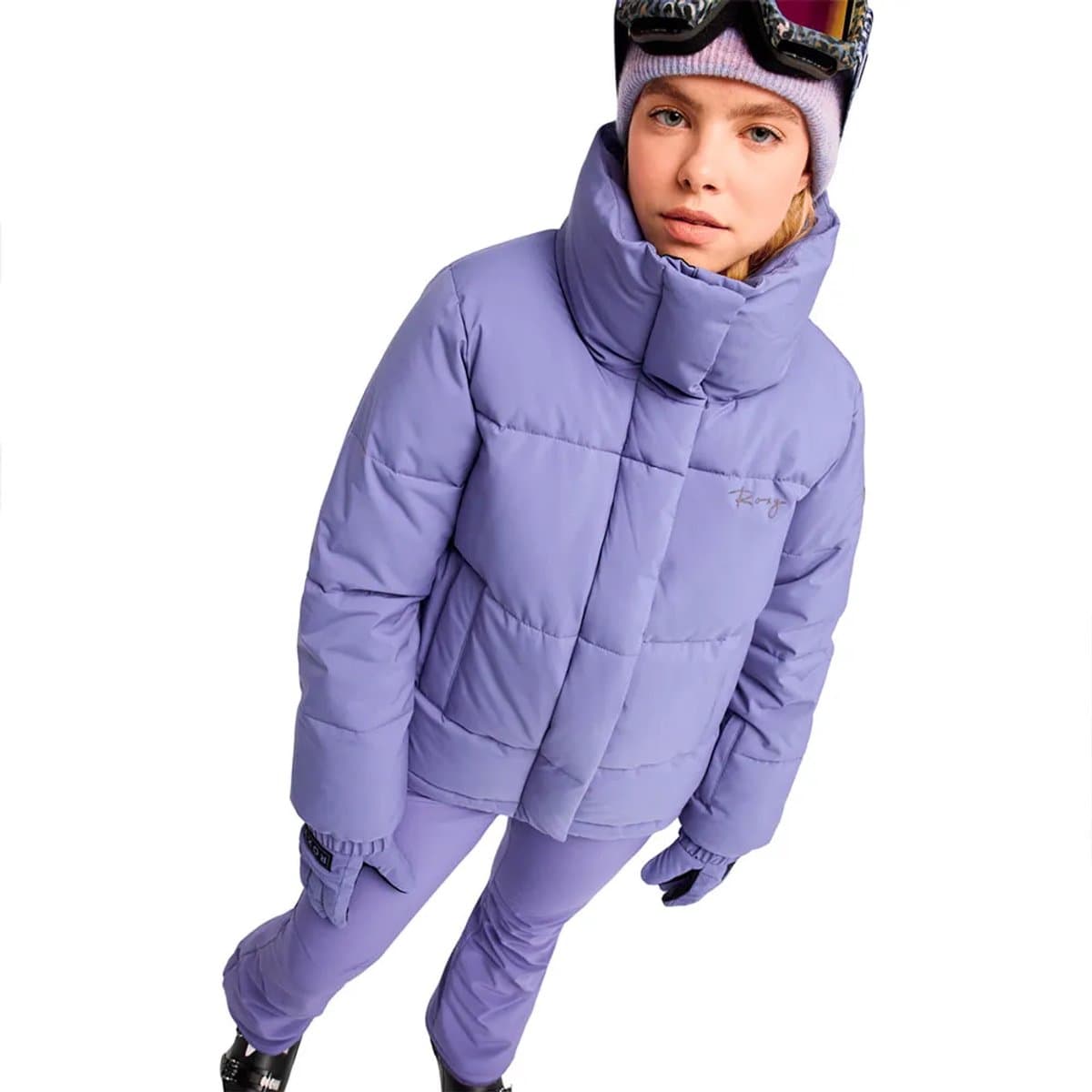 Roxy Snow Winter Rebel Jas Paars M Vrouw