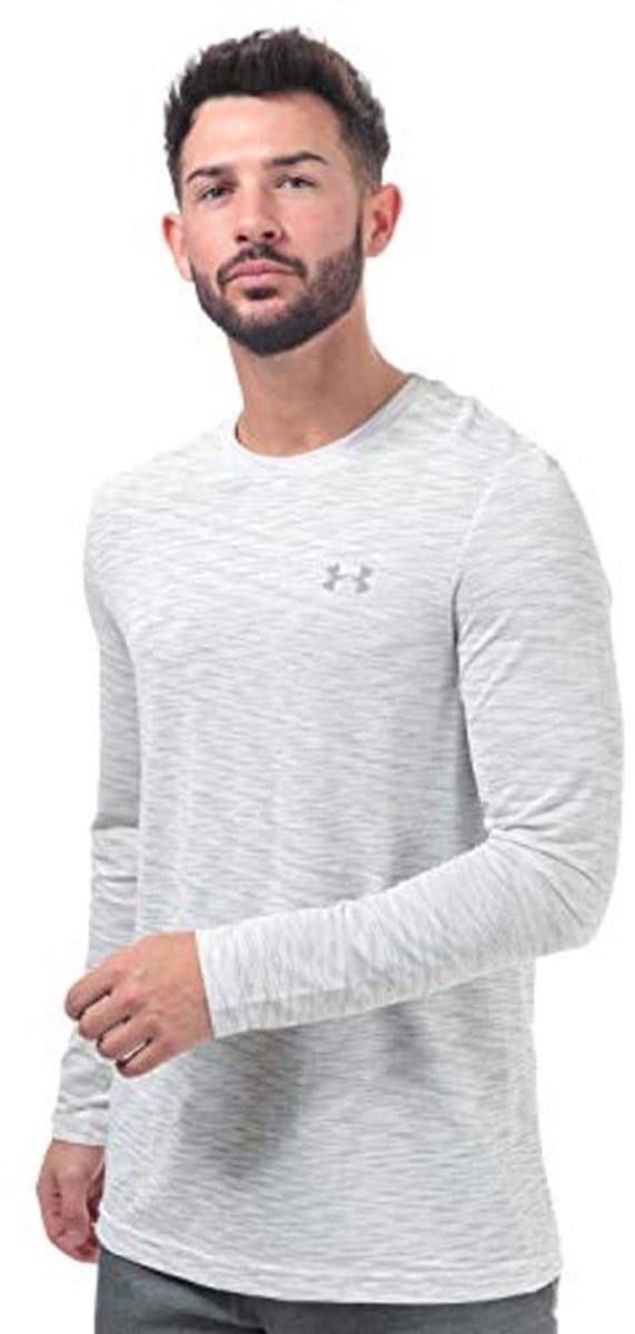 Snel drogend Kortarmig Sportshirt voor Heren met Mesh Ventilatie