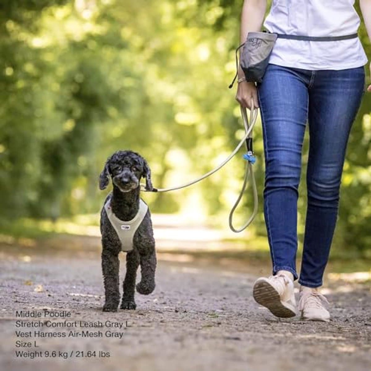 Stretch Comfort Hondentuig voor Honden tot 25 kg - Ideaal voor Avontuurlijke Wandelen