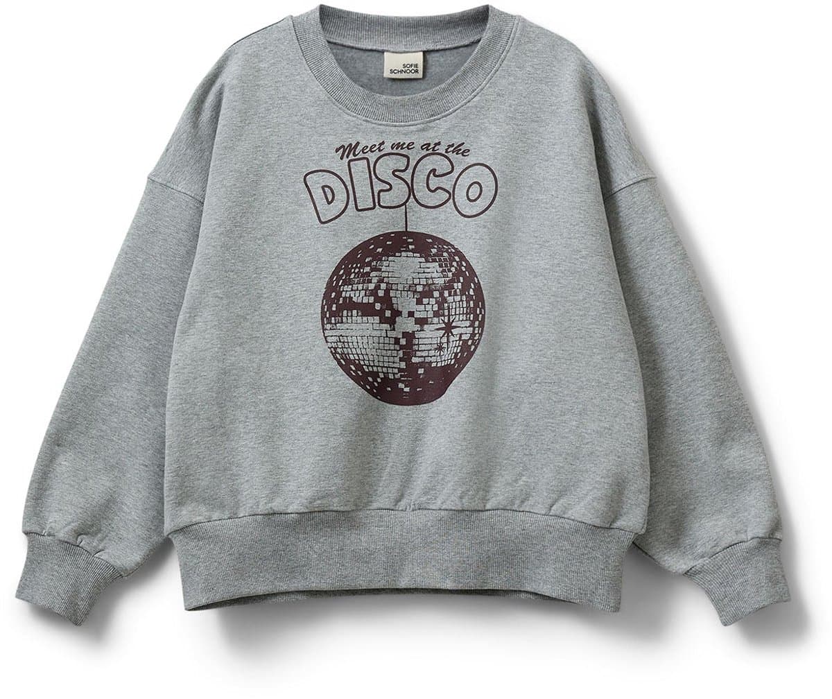 Sofie Schnoor - EliSY Sweatshirt - Grey Melange - Maat 176
