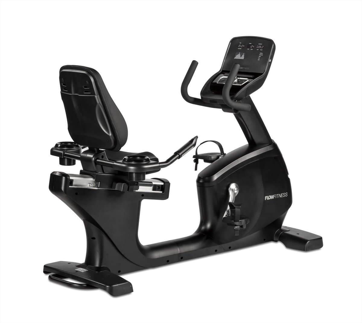 Flow Fitness Pro RB5i Recumbent Bike Ligfiets - 24 programma's - Hartslagmeter