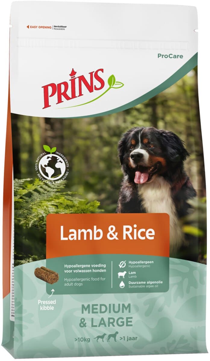 Prins - ProCare - Lam & Rijst - Hondenvoer - 2 x 3kg