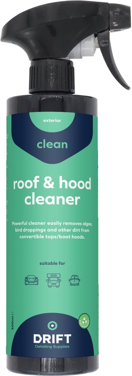 Soft Top Cleaner - Cabrio Dakreiniger - Softtop Shampoo - Textielreiniger - Reiniger voor Bootkap, Tent, Cabriodak, Zonnescherm - 1000ML
